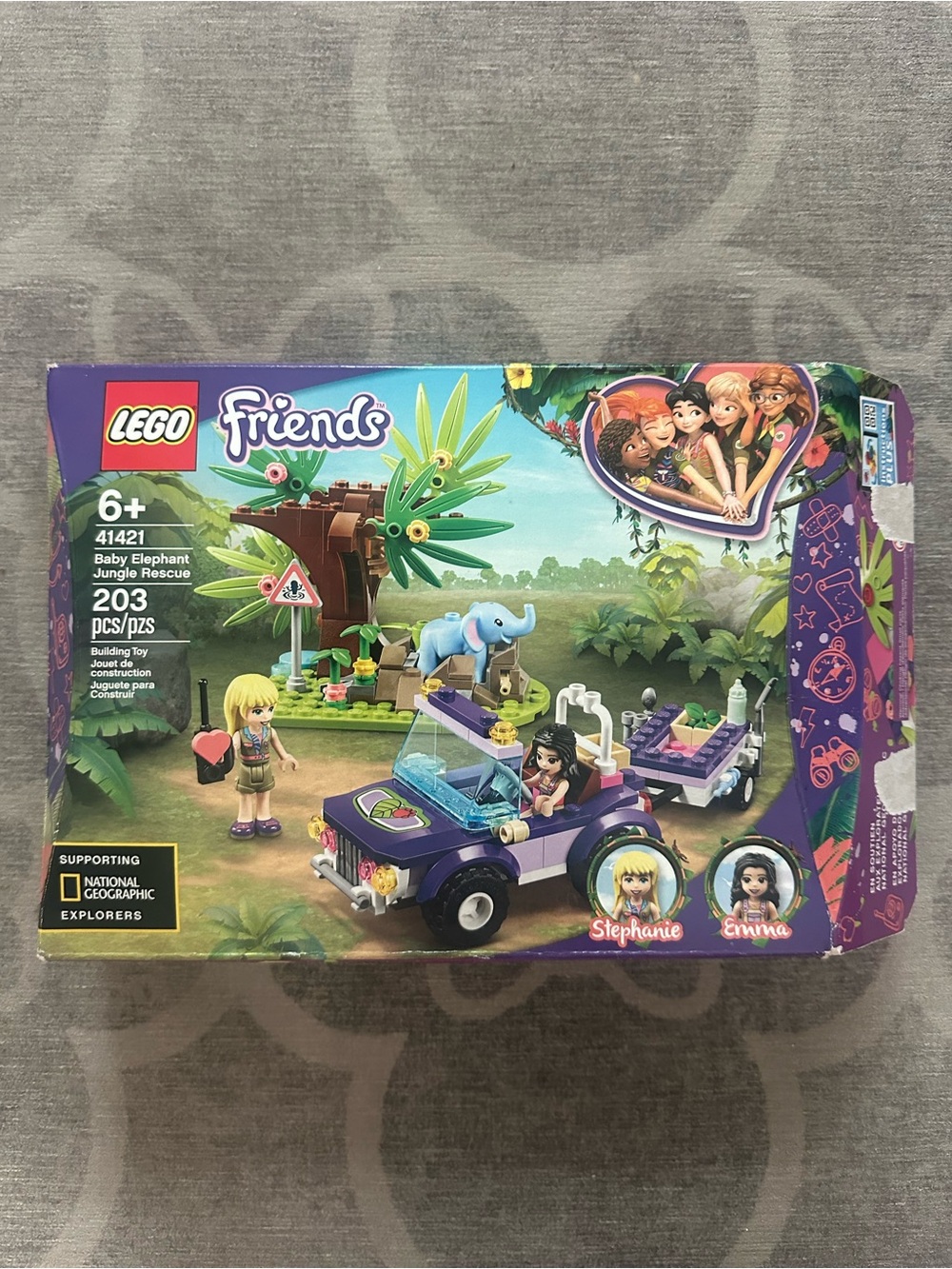 LEGO 41421 Friends Baby Elephant Jungle Rescue